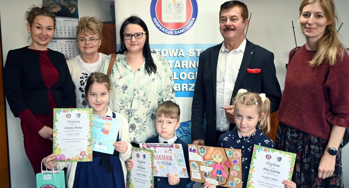 O zdrowiu i higienie.  Poznaliśmy laureatów konkursu Powiatowej Stacji Sanitarno-Epidemiologicznej w Kołobrzegu