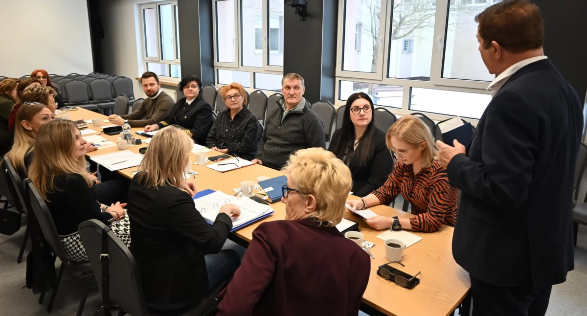 Spotkanie dyrektorów szkół i placówek oświatowych