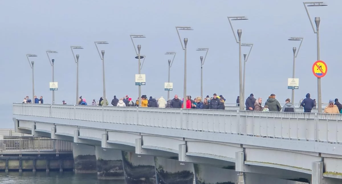 Ostatni weekend ferii. Turyści nadal odwiedzają Kołobrzeg