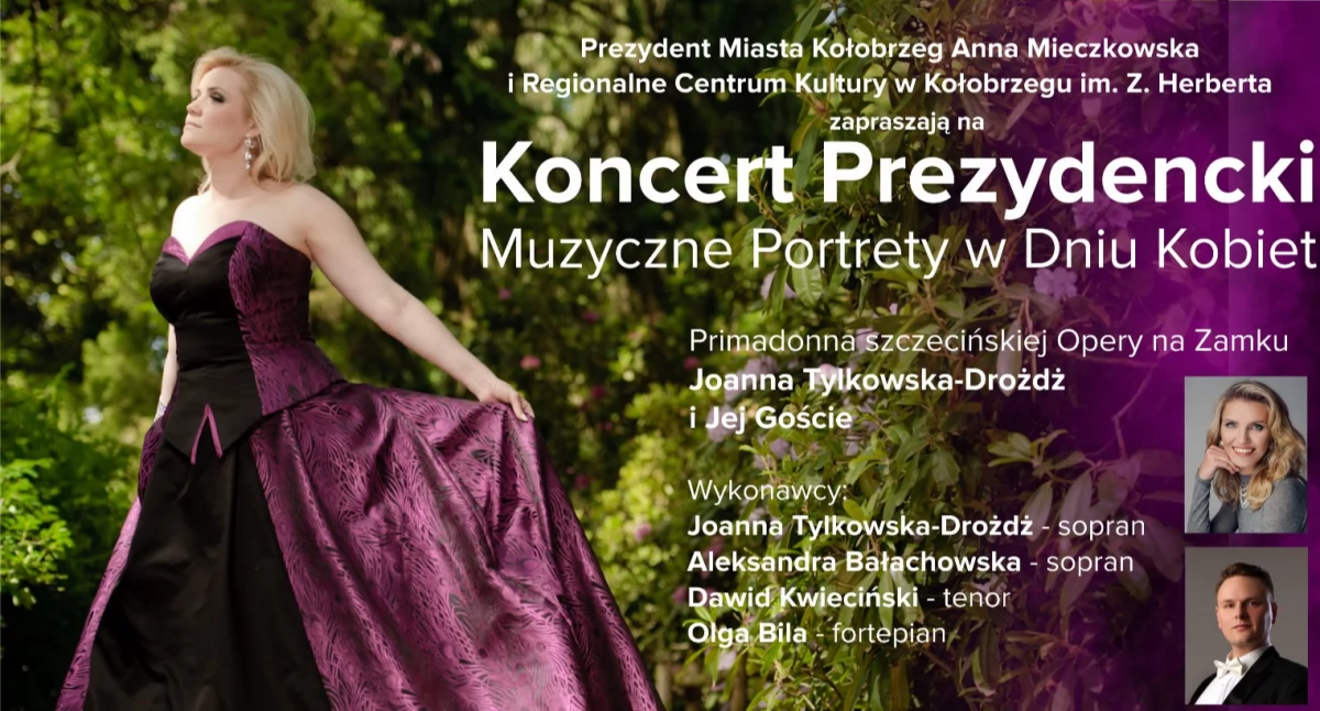 Muzyczne Portrety w Dniu Kobiet. Koncert Prezydencki w RCK