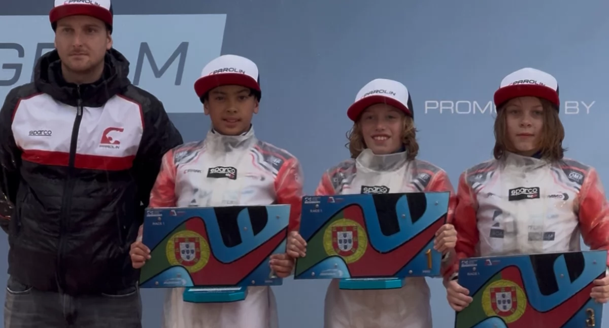 11-letni kartingowiec na podium w międzynarodowych zawodach