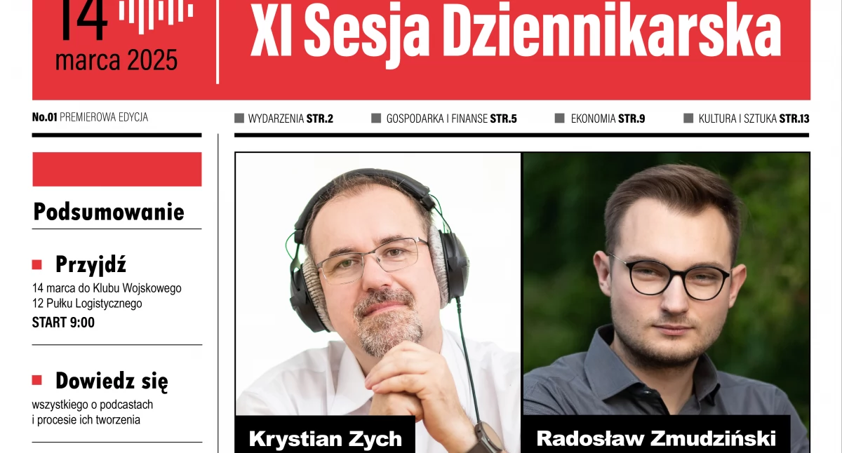 O podcastach i procesie ich tworzenia. Już wkróce XI Sesja Dziennikarska