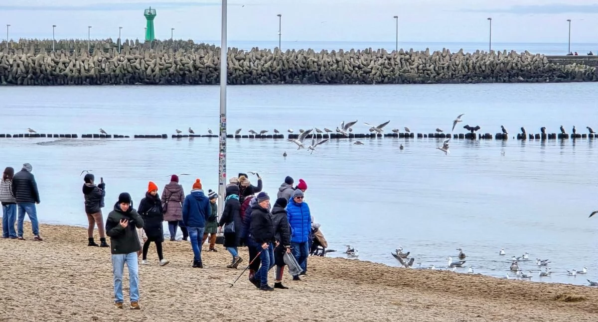 Pogoda w Kołobrzegu. Nadchodzi chłodniejszy tydzień z opadami deszczu