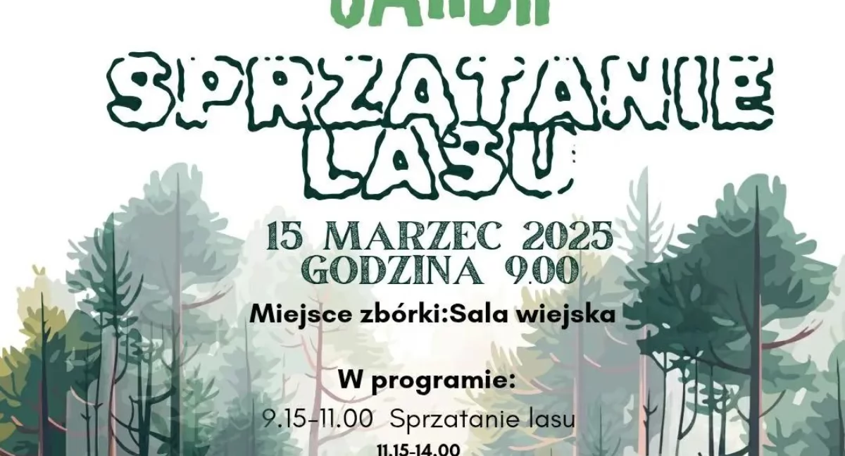 Wspólne sprzątanie lasu. Możesz dołączyć do ekologicznej akcji