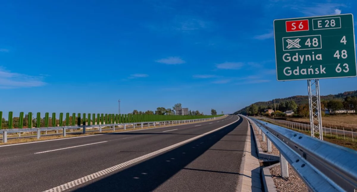 Droga ekspresowa S6 ma nową nazwę. Wkrótce pojawią się dwujęzyczne tablice