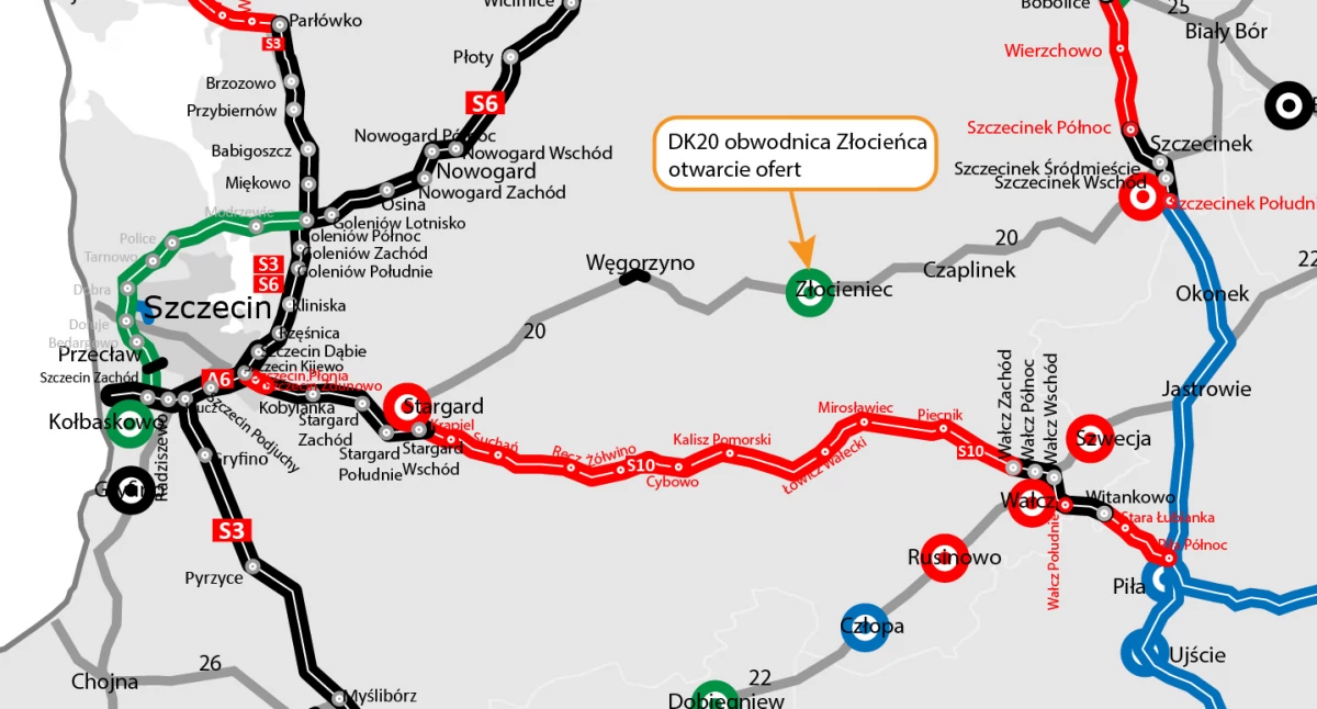 Nowa obwodnica na Pomorzu Zachodnim. Do kiedy powstanie?