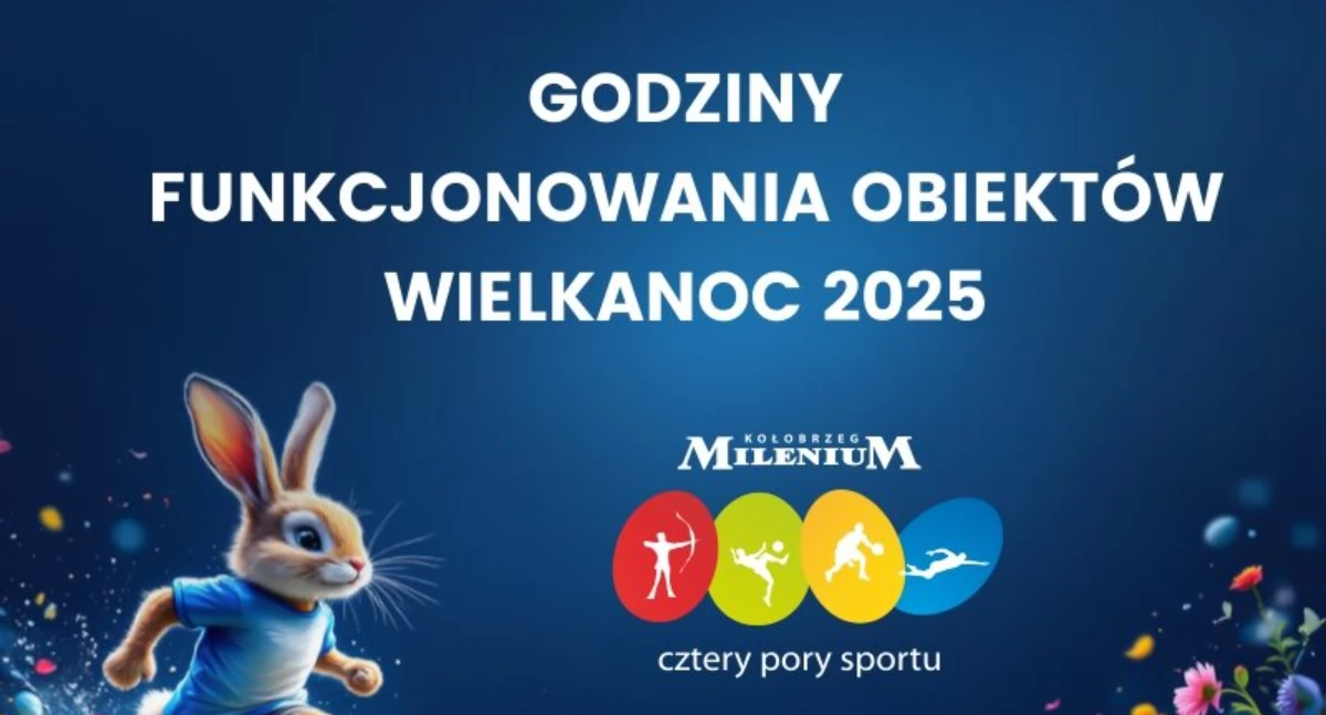MOSiR zachęca do aktywnej Wielkanocy. Sprawdź godziny otwarcia obiektów