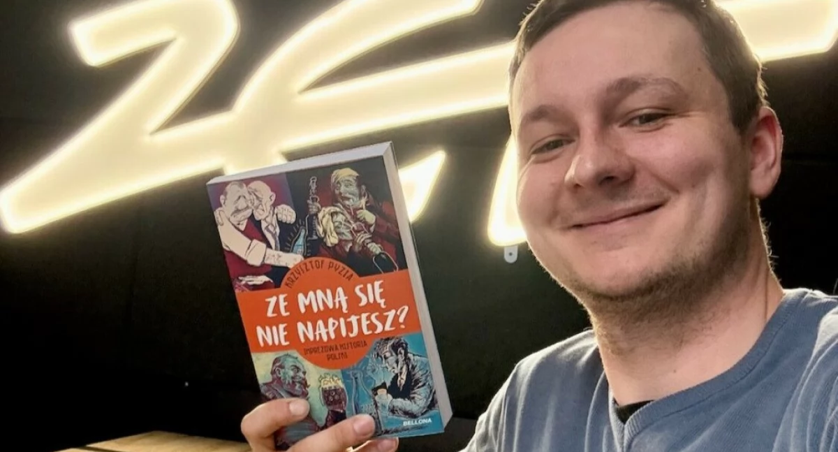 Związany z Kołobrzegiem dziennikarz wydał kolejną książkę. „Ze mną się nie napijesz? Imprezowa historia Polski”