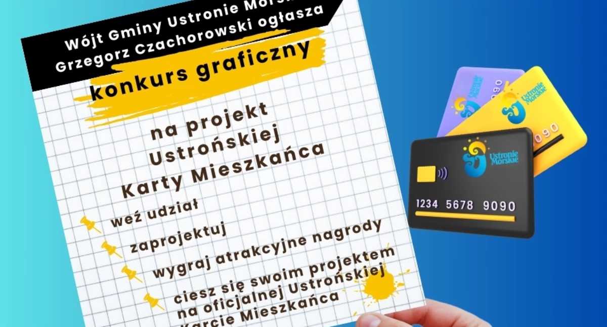 Ustronie Morskie będzie mieć swoją Kartę Mieszkańca. Ruszył konkurs na jej projekt