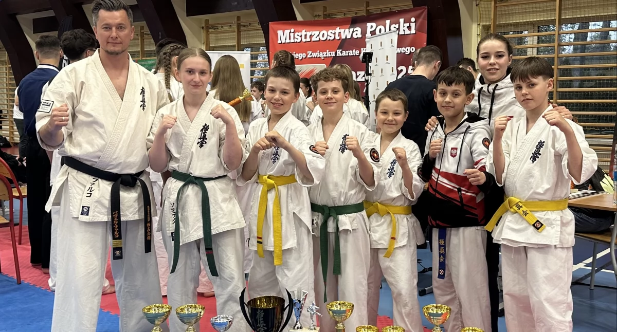 Buntai Kołobrzeg z sukcesem na Mistrzostwach Polski Karate! Klub wiceliderem klasyfikacji drużynowej