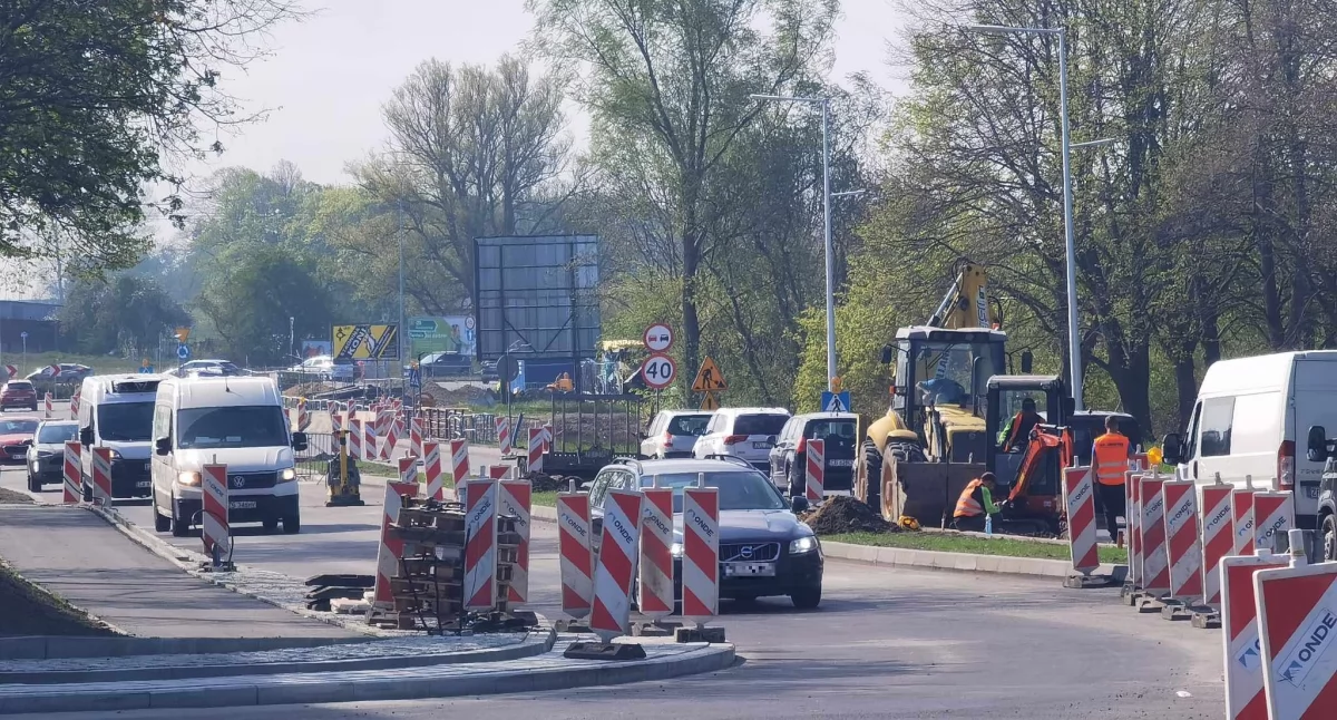 Przebudowa ulicy Krzywoustego na finiszu. Jest nowa organizacja ruchu