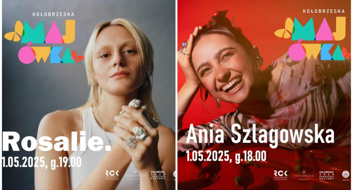 Startuje kołobrzeska Majówka. Na scenie Ania Szlagowska i Rosalie