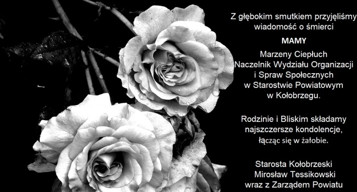 Najszczersze kondolencje...