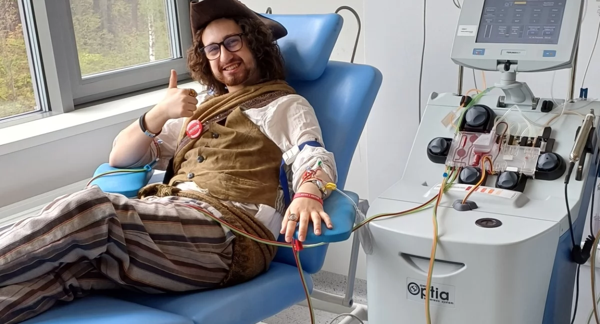 Kopernik dumny ze swojego absolwenta. Dawid uratował życie nastolatkowi z Włoch