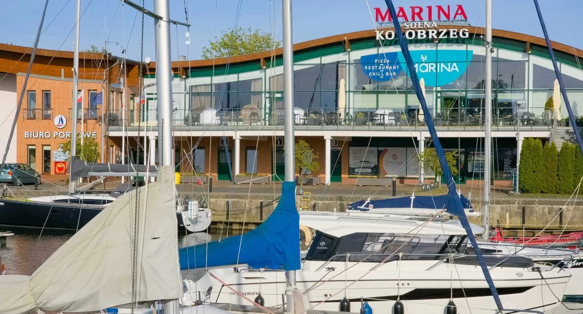 Marina Solna w Kołobrzegu z Błękitną Flagą
