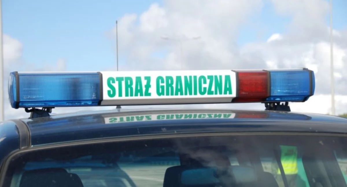 Straż graniczna zatrzymała nietrzeźwego kierowcę