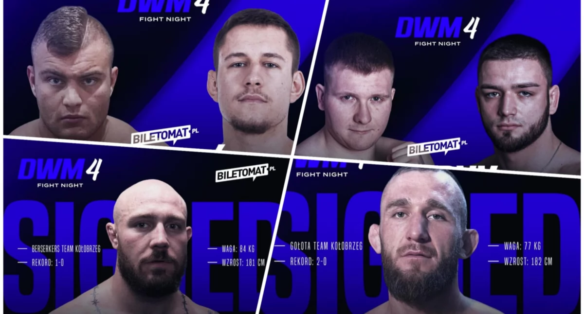 Kolejne walki z udziałem kołobrzeskich fighterów.  DWM Fight Night już w czerwcu