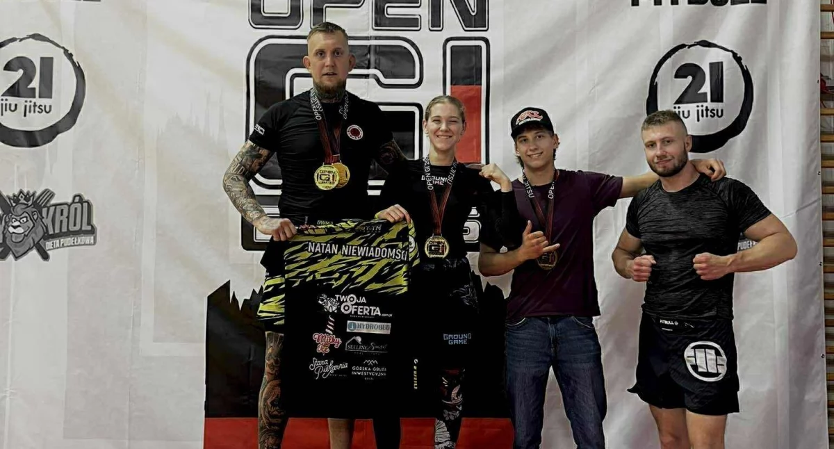 Złoto razy trzy. Berserkers Team Kołobrzeg z medalami na Open Gi 2025