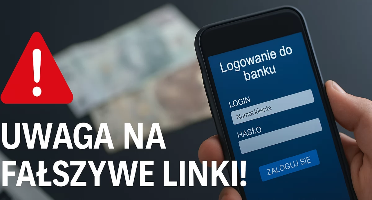Uwaga na fałszywe linki! Mężczyzna stracił ponad 12 tys. zł