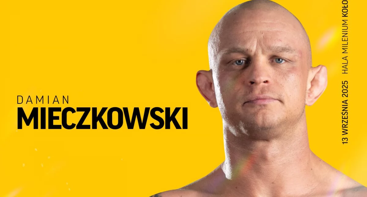 Hybrid MMA wraca do Kołobrzegu. Damian Mieczkowski zawalczy przed własną publicznością