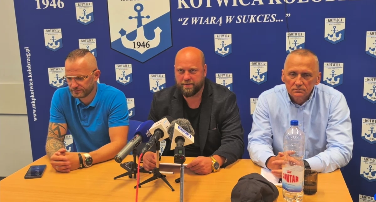 Nowy klub, stara pasja. W Kołobrzegu powstał Morski Klub Sportowy Kotwica - konferencja prasowa