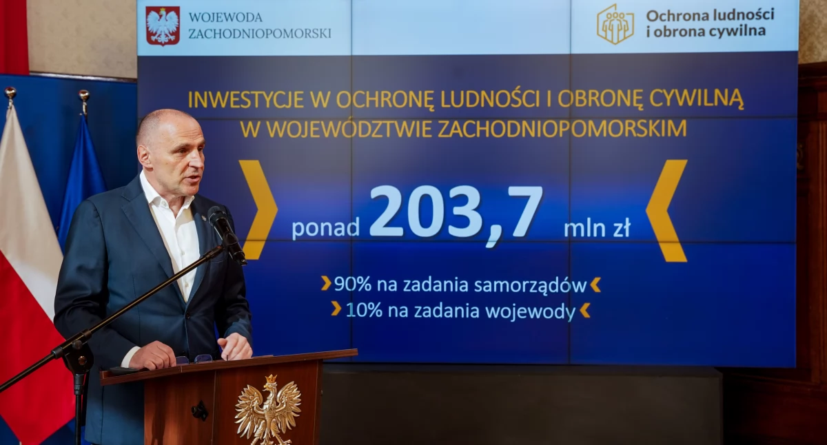 Setki milionów na bezpieczeństwo mieszkańców Zachodniopomorskiego. Rusza nabór wniosków dla samorządów 