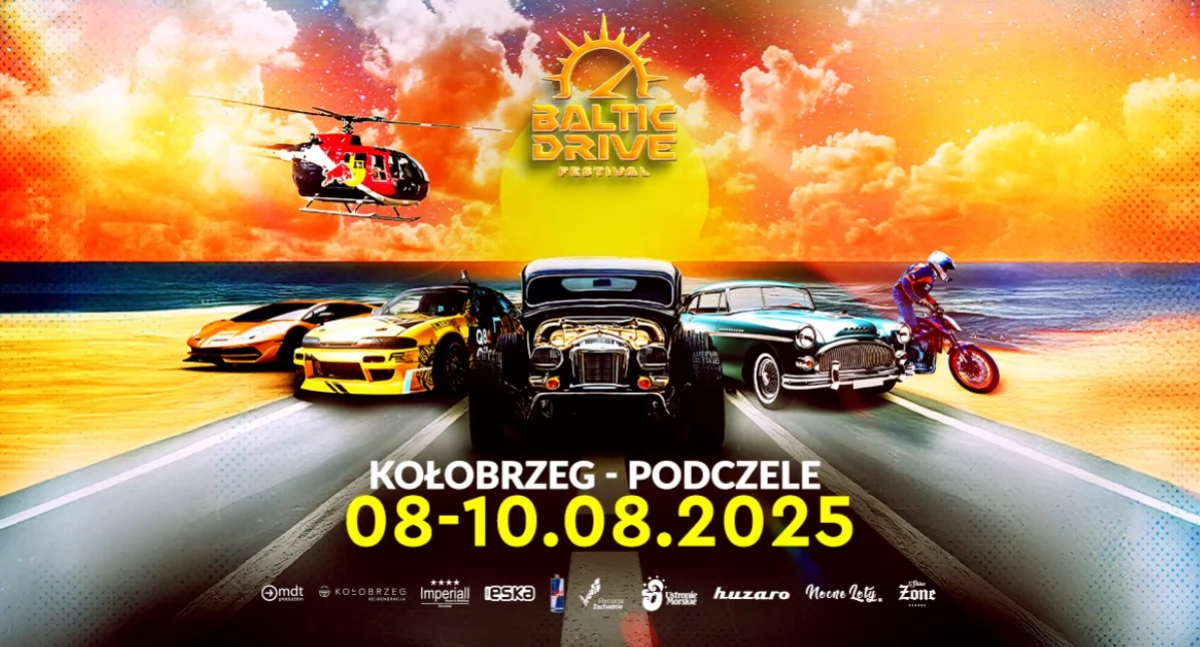 Baltic Drive Festival 2025: Motoryzacyjne i muzyczne emocje nad Bałtykiem