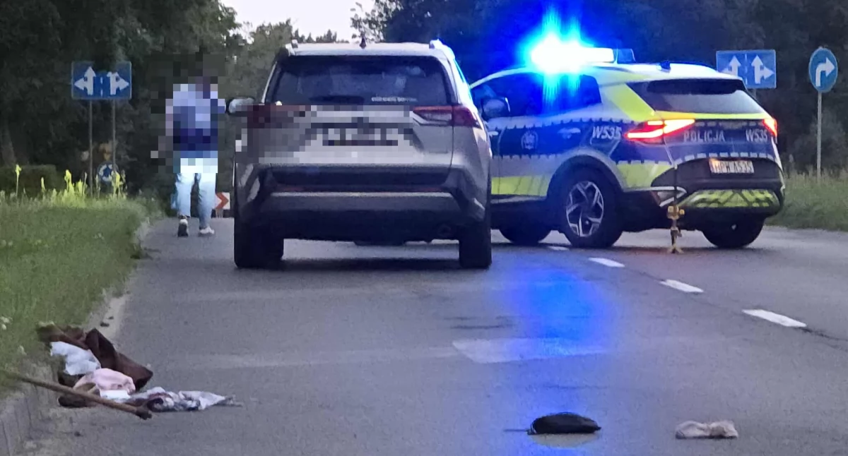 Śmiertelne potrącenie. Nie żyje 86-letnia kobieta