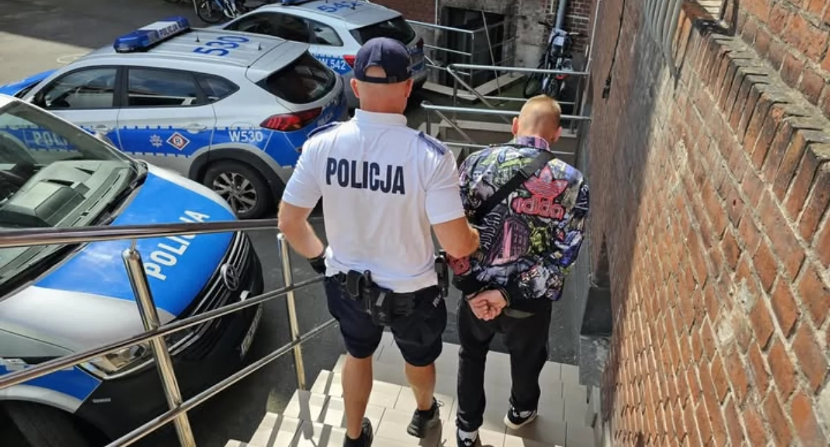 Zamiast mandatu - cela. Wakacyjny spacer zakończony zatrzymaniem