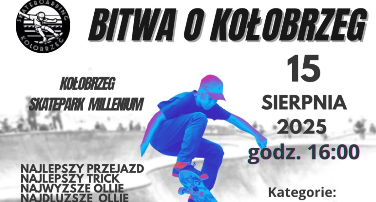Bitwa o Kołobrzeg: skatepark areną ogólnopolskich zmagań