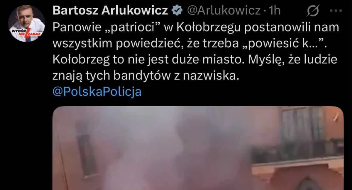 Arłukowicz ostro o incydentach podczas marszu antyimigracyjnego w Kołobrzegu