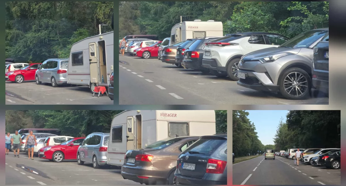 Jakby jutra miało nie być... Tak parkują wakacyjni janusze