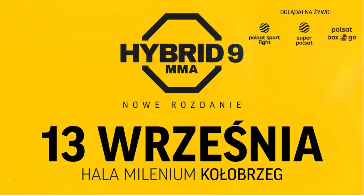 Nadchodzi Hybrid MMA 9 - kto będzie walczył w Kołobrzegu?