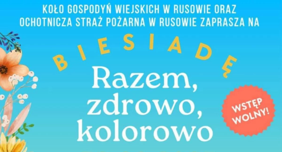 Pokazy ratownicze, warsztaty i zabawa taneczna. Rusowo zaprasza na biesiadę