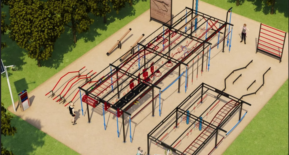 Nowoczesny park sportowy z torem przeszkód. Taka inwestycja może powstać w mieście
