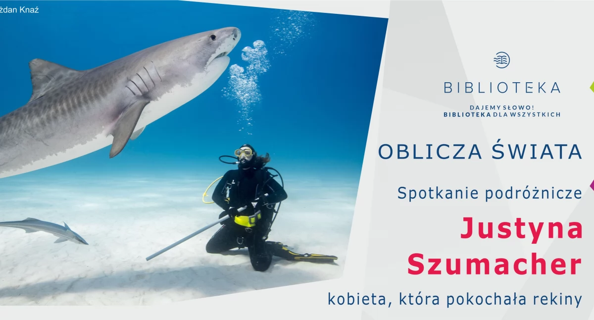 Kobieta, która pokochała rekiny. Spotkanie podróżnicze w MBP