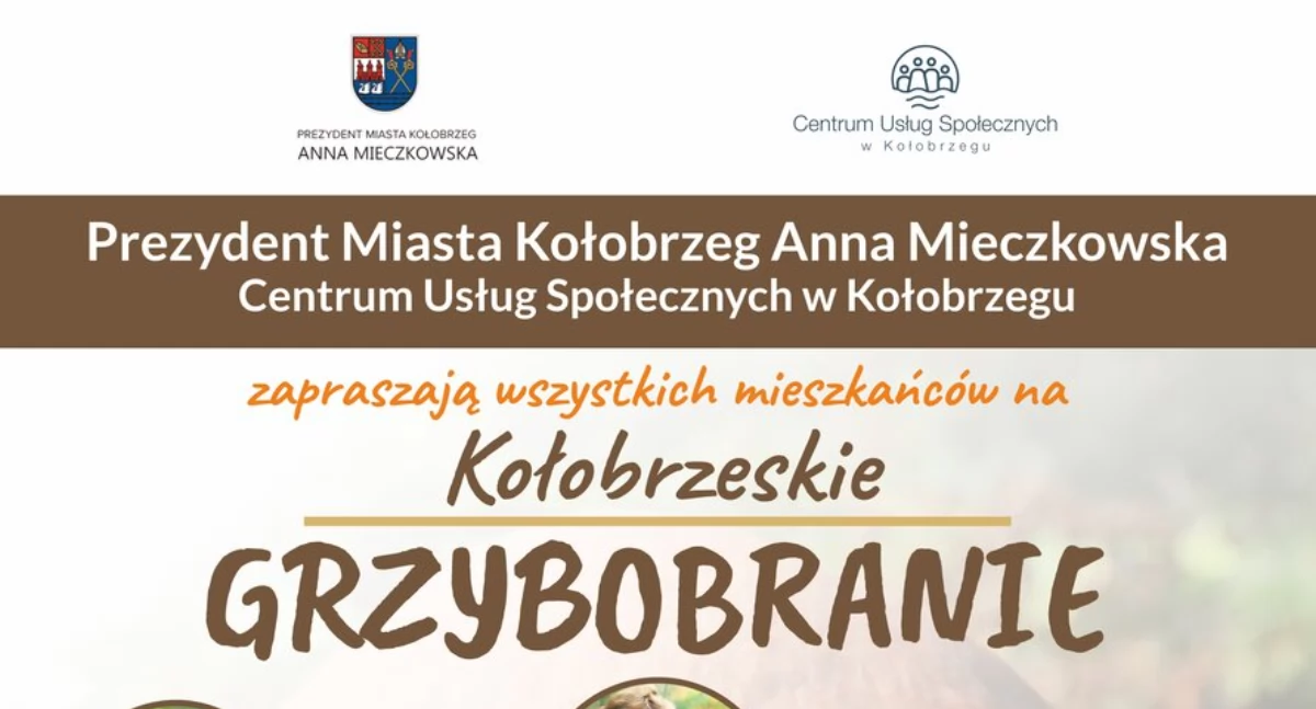 Zbieranie grzybów i integracja. Miasto organizuje wyjazd dla mieszkańców