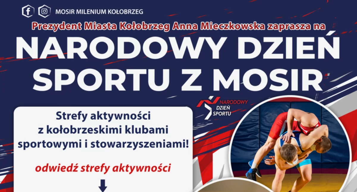 Narodowy Dzień Sportu z MOSiR. Aktywne popołudnie i nagrody dla każdego