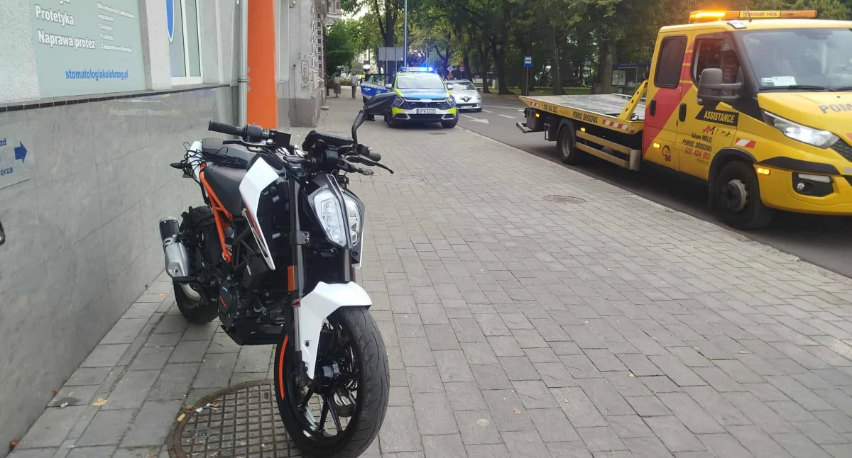 Kierował motocyklem pod wpływem narkotyków
