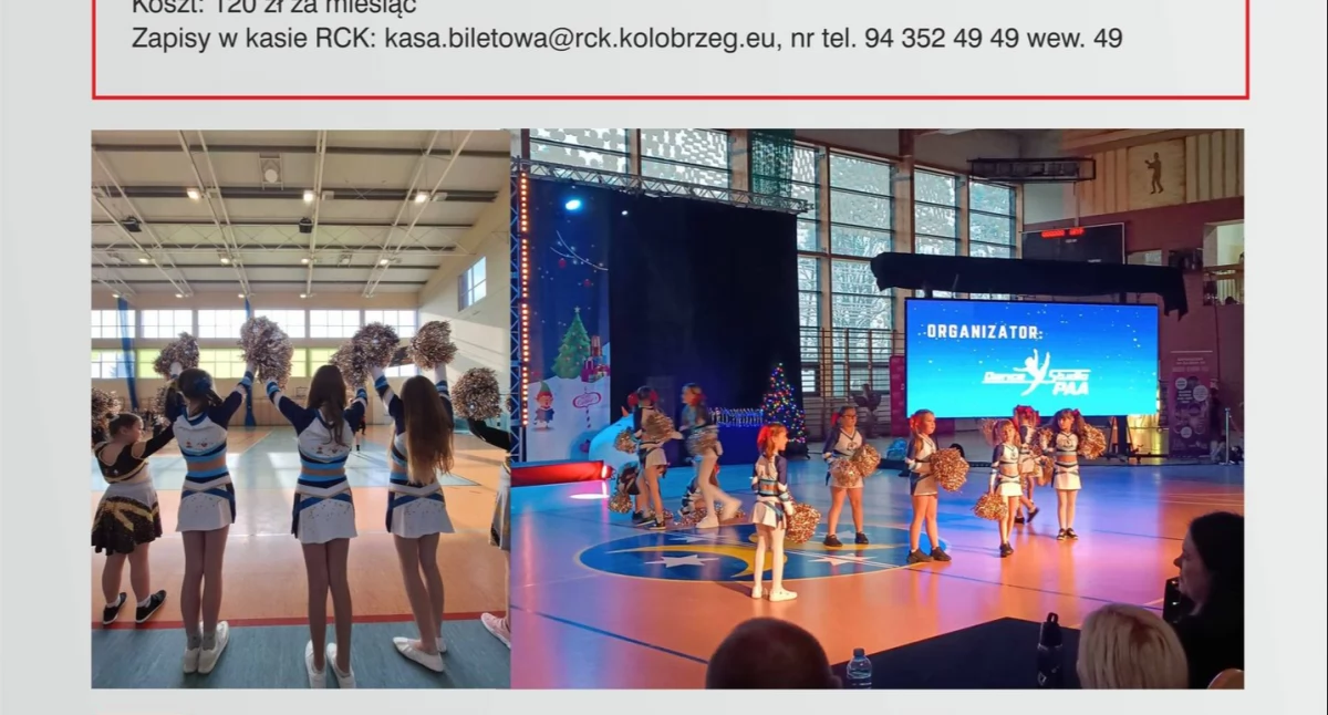 Nabór na zajęcia cheerleaderek