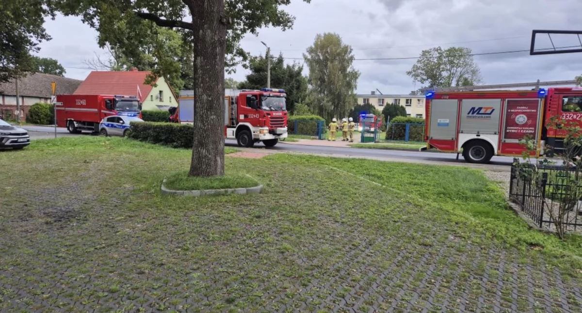 Chemiczna woń w szkole. Interwencja strażaków 