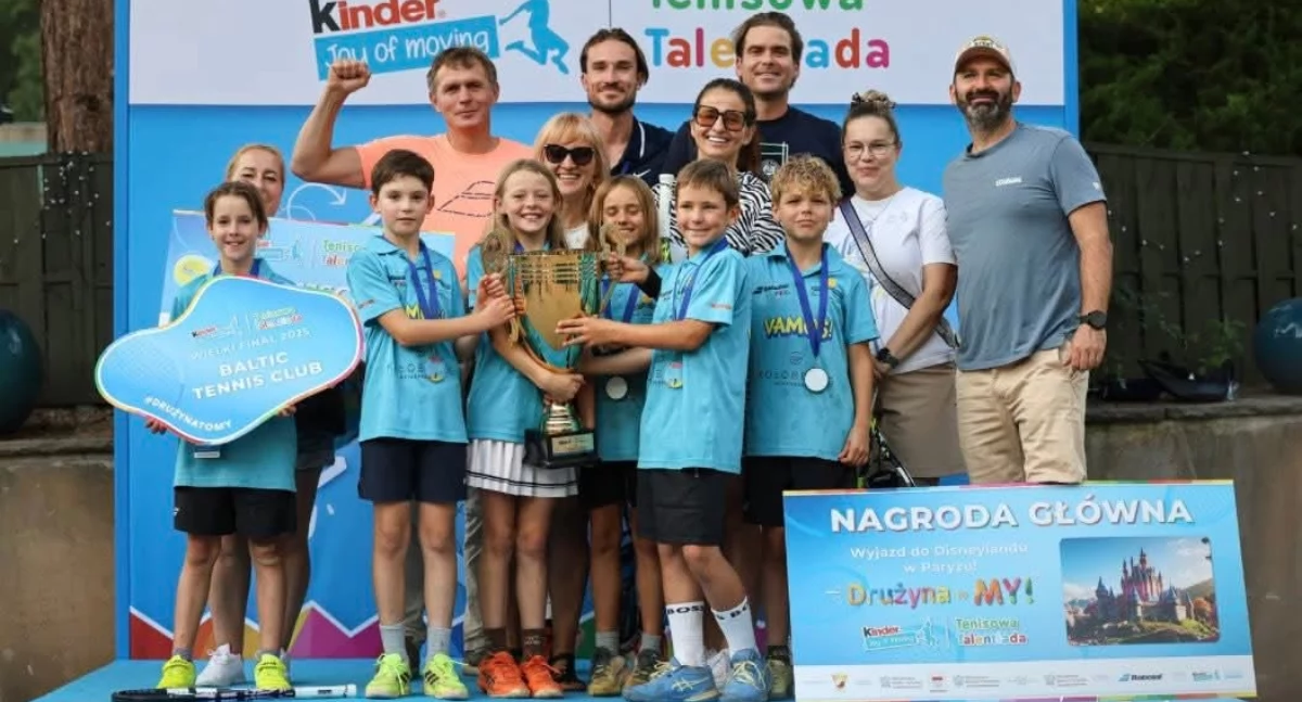 Młodzi kołobrzescy tenisiści ze złotem!