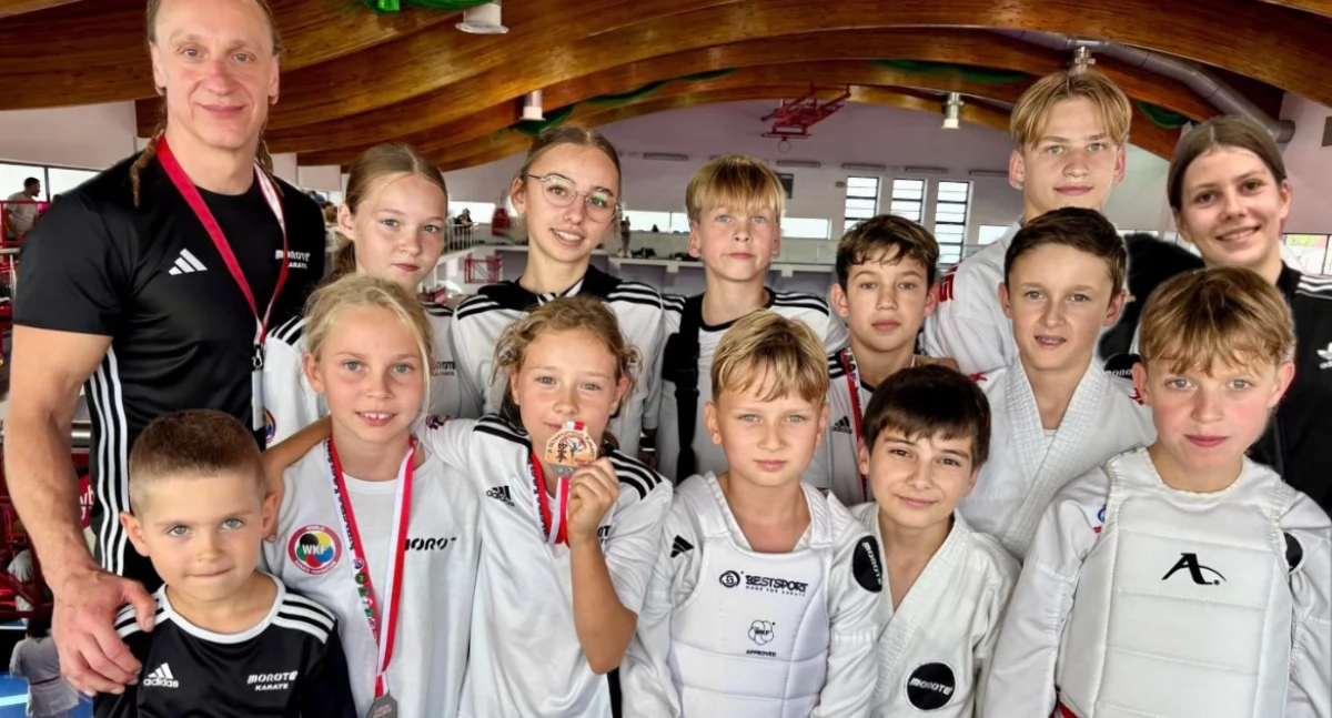 Deszcz medali karateków Morote. 15 krążków na Baltic Cup Grand Prix International