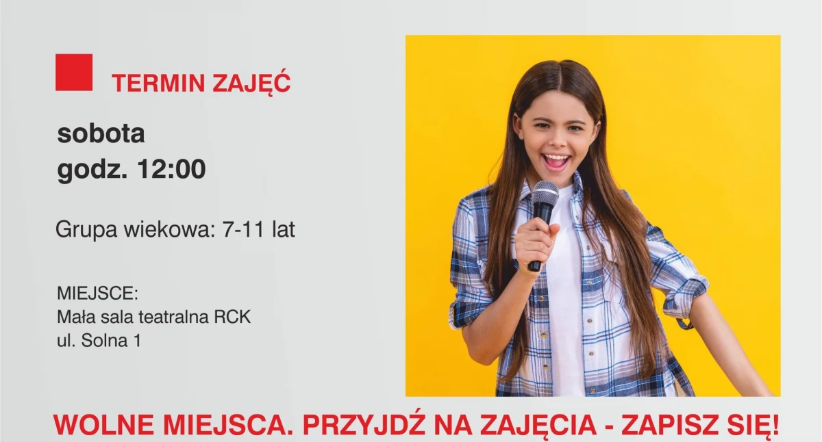 Nowa sekcja wokalna w Regionalnym Centrum Kultury