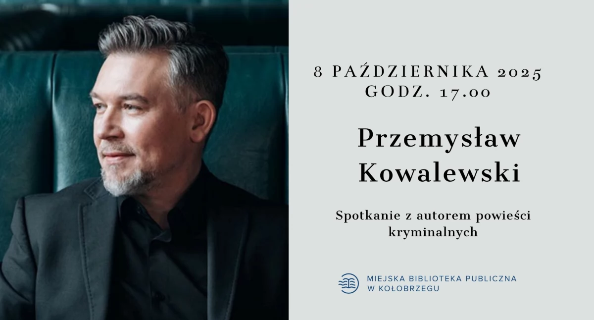 Miłośnicy zagadek, szykujcie się. Spotkanie z autorem bestsellerowych kryminałów