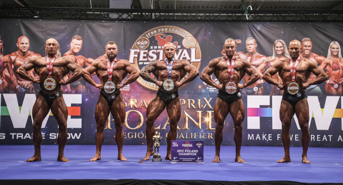 Emil Jaśniewicz z czterema złotymi medalami! Kolejne sukcesy kołobrzeskiego kulturysty