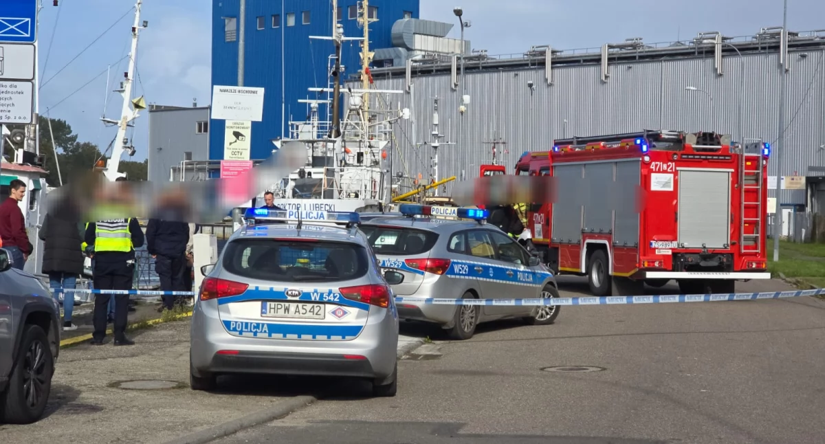 Ciało kobiety znalezione w porcie rybackim w Kołobrzegu