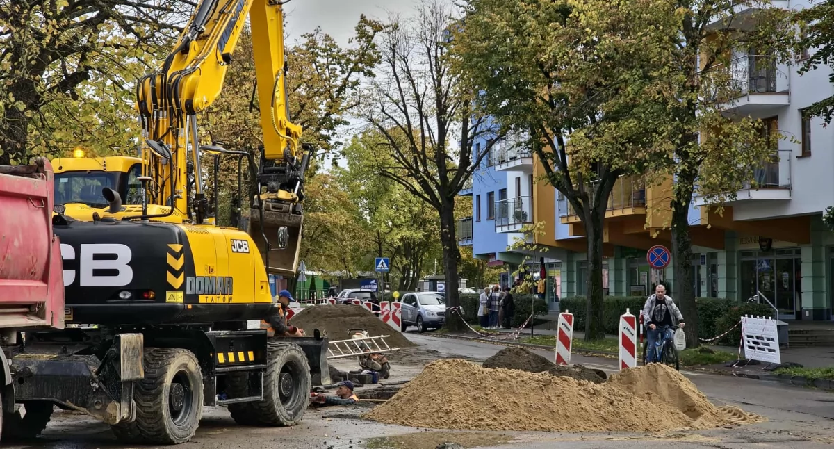 Remont Okopowej. Zamknięty dodatkowy odcinek drogi