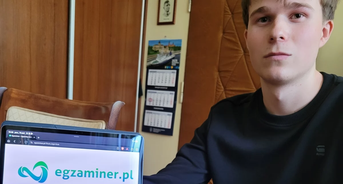 Młody talent! Wiktor stworzył Egzaminera, który sprawdza testy jak nauczyciel