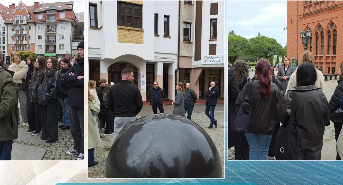 Studenci architektury odwiedzili Kołobrzeg. Będą pracować nad koncepcją rozwoju starego miasta